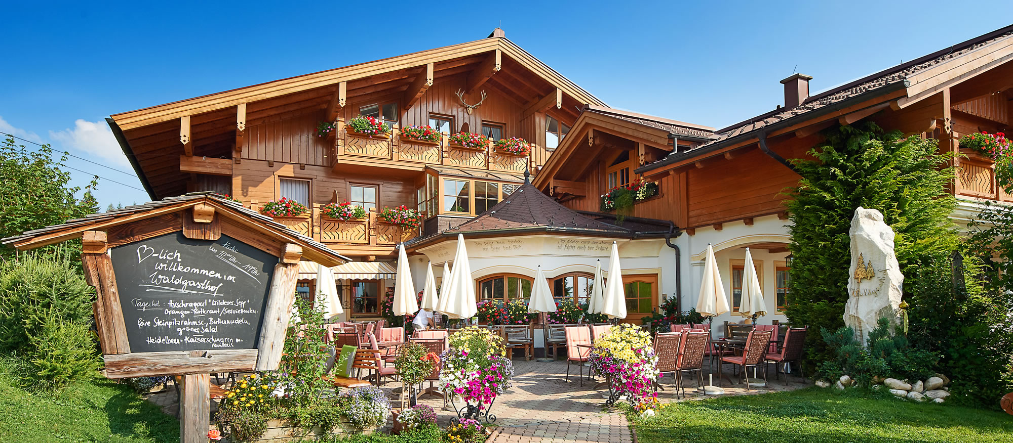 Hotel Waldgasthof mit Sonnenterrasse 