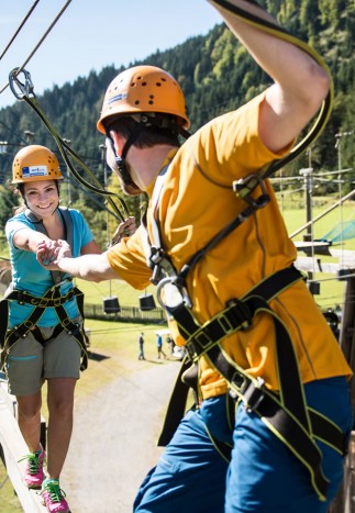 Hochseilklettergarten &copy; Flachau Tourismus