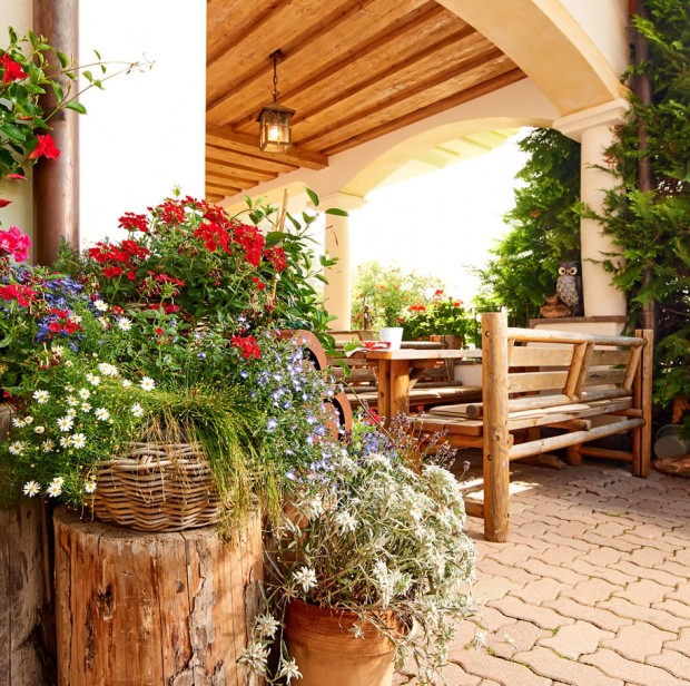 Detailaufnahme Terrasse