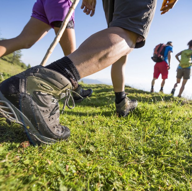 Feste Wanderschuhe © Flachau Tourismus