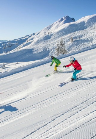 Skifahren ab Haus © Flachau Tourismus